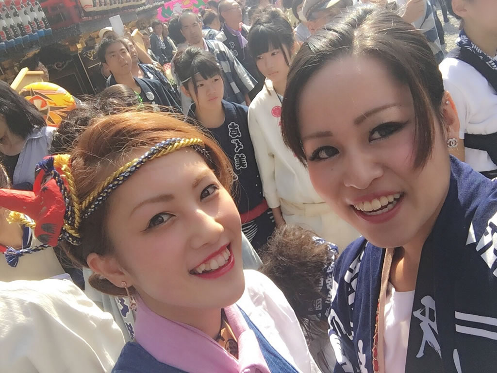 ねじり棒を使った祭り女子ヘアアレンジ事例集 粋に祭りに参加するため