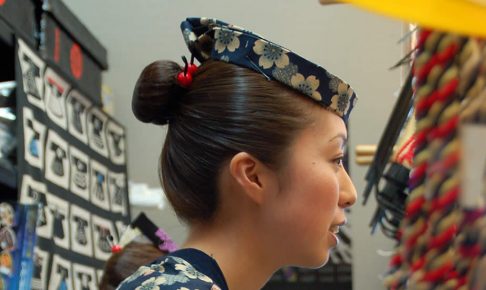 祭りの伝統的な髪型 お団子ヘア のやり方 粋に祭りに参加するための祭塾