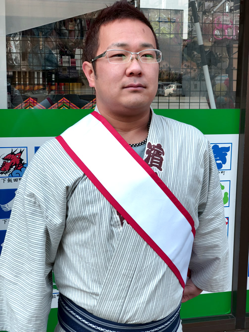 赤たすき 浜松祭り