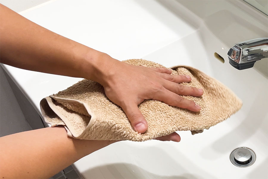手甲を手洗いで洗う方法